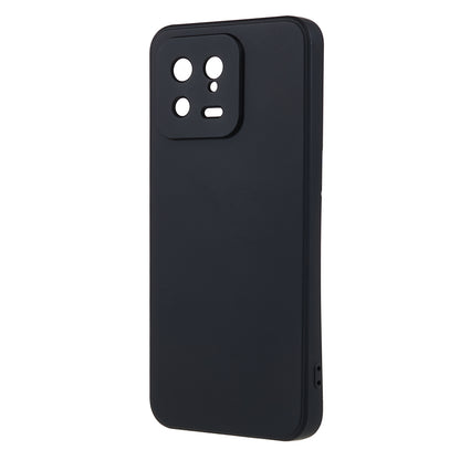 For Xiaomi 13 5G Anti-scratch TPU Phone Case Fiber Lining Rubberized Protective Cover