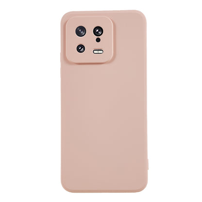 For Xiaomi 13 5G Anti-scratch TPU Phone Case Fiber Lining Rubberized Protective Cover