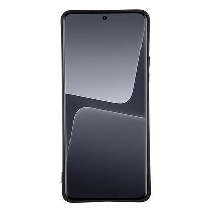 For Xiaomi 13 Pro 5G Soft TPU Shockproof Case Fiber Lining Rubberized Phone Cover