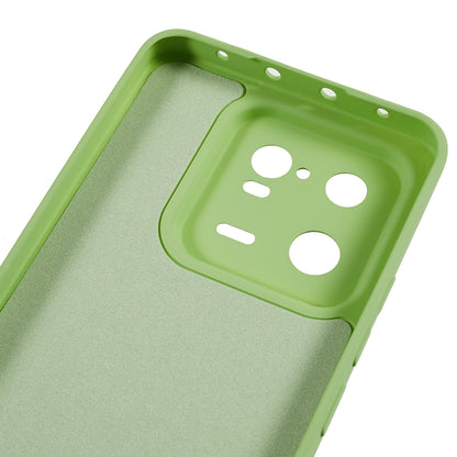 For Xiaomi 13 Pro 5G Soft TPU Shockproof Case Fiber Lining Rubberized Phone Cover