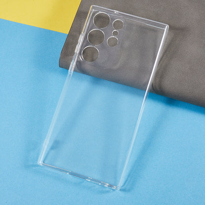For Samsung Galaxy S23 Ultra 1.5mm Thicken Phone Case Clear Soft TPU Drop-proof Cover