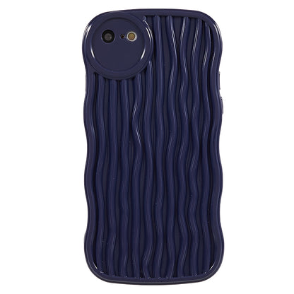 Shockproof Case for iPhone 7 / 8 / SE (2020) / SE (2022) TPU Protective Shell Wavy Edge Phone Back Cover