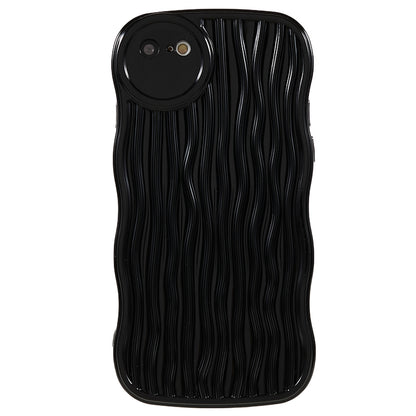 Shockproof Case for iPhone 7 / 8 / SE (2020) / SE (2022) TPU Protective Shell Wavy Edge Phone Back Cover