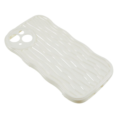 Phone Case for iPhone 14 Plus Anti-Fall Soft TPU Protective Cover Wavy Edge Phone Shell