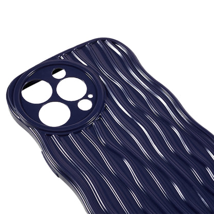 Phone TPU Case for iPhone 13 Pro , Wavy Edge Anti-drop Cell Phone Cover