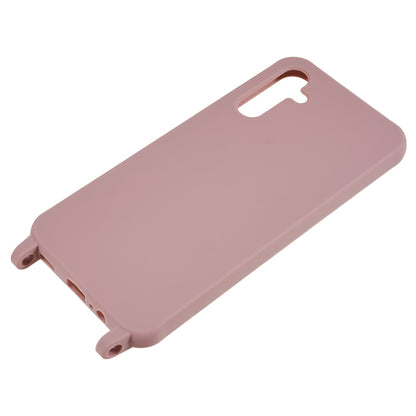 For Samsung Galaxy A14 5G TPU Protective Phone Case Fall-proof Back Cover with Lanyard