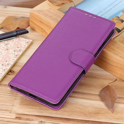 For Nokia G22 Wallet PU Leather Phone Case Stand Litchi Texture Cell Phone Cover