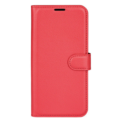 PU Leather Shell for Nokia G22 Anti-scratch Litchi Texture Phone Case Wallet Stand Flip Cover