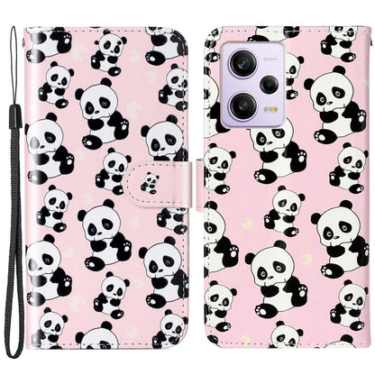 For Xiaomi Poco X5 Pro 5G / Redmi Note 12 Pro Speed 5G / Note 12 Pro 5G Pattern Printing Phone Cover Leather Wallet Flip Stand Case