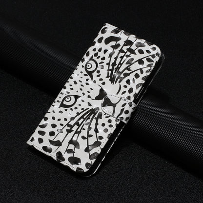 For Google Pixel 7 5G PU Leather Flip Wallet Case 3D Pattern Printing Stand Phone Cover with Strap
