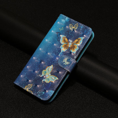 For Xiaomi Poco X5 Pro 5G / Redmi Note 12 Pro Speed 5G / Note 12 Pro 5G 3D Pattern Printing Phone Case PU Leather Wallet Stand Anti-drop Cover