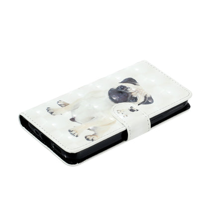 For Xiaomi 13 Pro 5G PU Leather Wallet Phone Case 3D Pattern Printing Protective Stand Cover with Strap