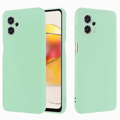 Smartphone Cover for Motorola Moto G13 4G / G23 4G , Liquid Silicone Soft Lining Case with Strap