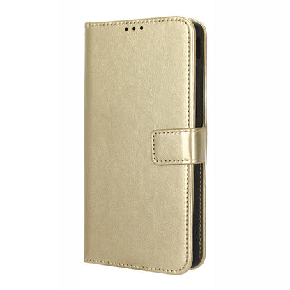 For ZTE nubia Z50 Ultra Wallet Phone Case Crazy Horse Texture PU Leather Folio Flip Cover with Stand