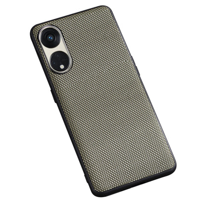 For Oppo Reno8 T 5G / A1 Pro 5G Cell Phone Back Cover Nylon Coated Soft TPU Phone Case