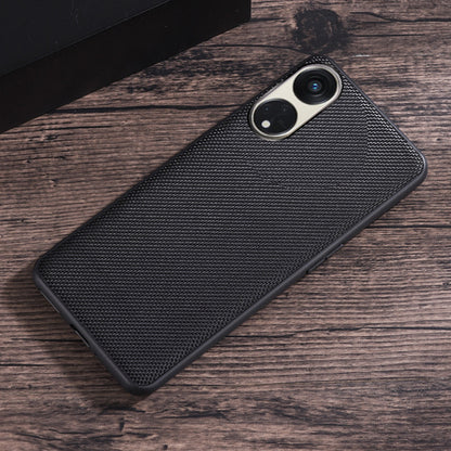 For Oppo Reno8 T 5G / A1 Pro 5G Cell Phone Back Cover Nylon Coated Soft TPU Phone Case