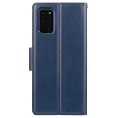 HANMAN Mill Series for Samsung Galaxy S20 Plus 5G / 4G Stand Phone Case Leather Wallet Smartphone Cover