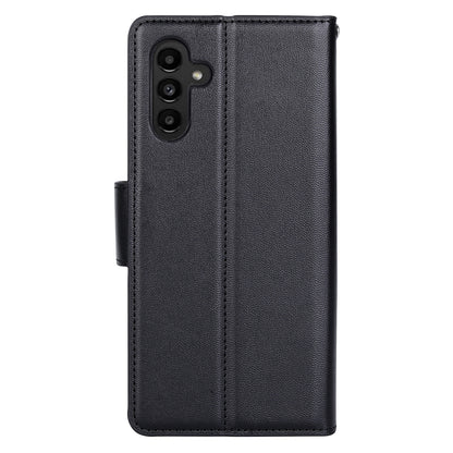HANMAN Mill Series for Samsung Galaxy A14 4G / 5G Stand Wallet Leather Case Cell Phone Cover