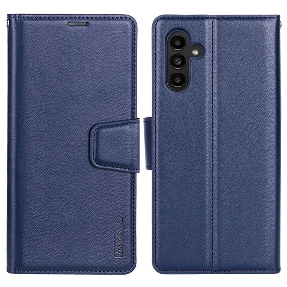 HANMAN Mill Series for Samsung Galaxy A14 4G / 5G Stand Wallet Leather Case Cell Phone Cover