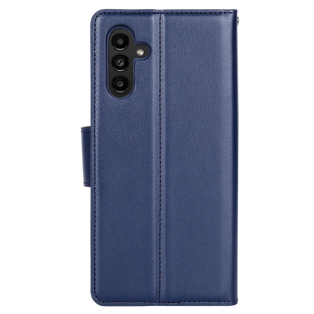 HANMAN Mill Series for Samsung Galaxy A14 4G / 5G Stand Wallet Leather Case Cell Phone Cover