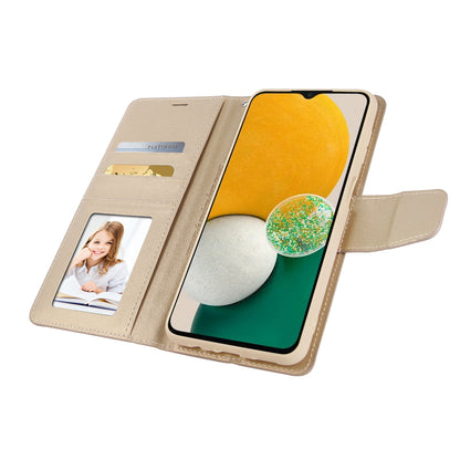 HANMAN Mill Series for Samsung Galaxy A14 4G / 5G Stand Wallet Leather Case Cell Phone Cover