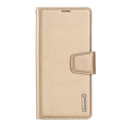 HANMAN Mill Series for Samsung Galaxy A14 4G / 5G Stand Wallet Leather Case Cell Phone Cover