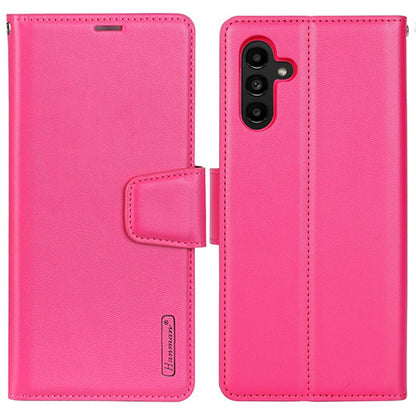 HANMAN Mill Series for Samsung Galaxy A14 4G / 5G Stand Wallet Leather Case Cell Phone Cover