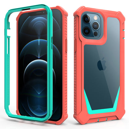 For iPhone 14 Pro Crystal Clear Phone Case Detachable 2-in-1 TPU + Acrylic Corner Protection Phone Cover