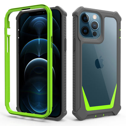 For iPhone 14 Pro Max Detachable 2-in-1 TPU + Acrylic Phone Case Reinforced Corner Shockproof Cover