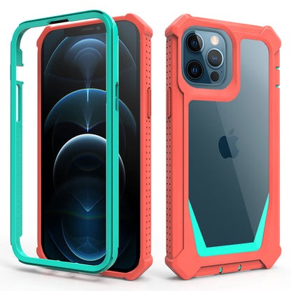 For iPhone 14 Pro Max Detachable 2-in-1 TPU + Acrylic Phone Case Reinforced Corner Shockproof Cover