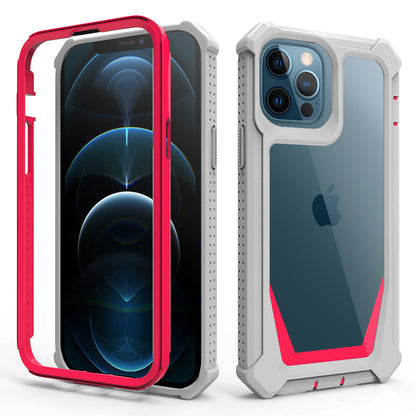 For iPhone 14 Pro Max Detachable 2-in-1 TPU + Acrylic Phone Case Reinforced Corner Shockproof Cover