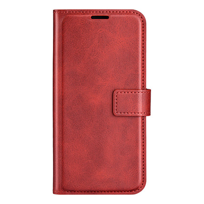 For Samsung Galaxy A24 4G Leather Wallet Mobile Case Calf Texture Square Clasp Flip Stand Cover