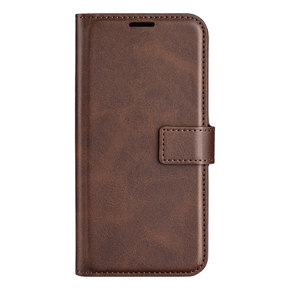 For Samsung Galaxy A24 4G Leather Wallet Mobile Case Calf Texture Square Clasp Flip Stand Cover
