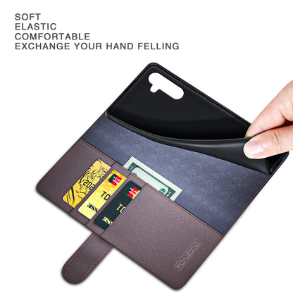 For Samsung Galaxy A24 4G Flip Stand Drop-proof Cover Genuine Cow Leather Phone Wallet Case
