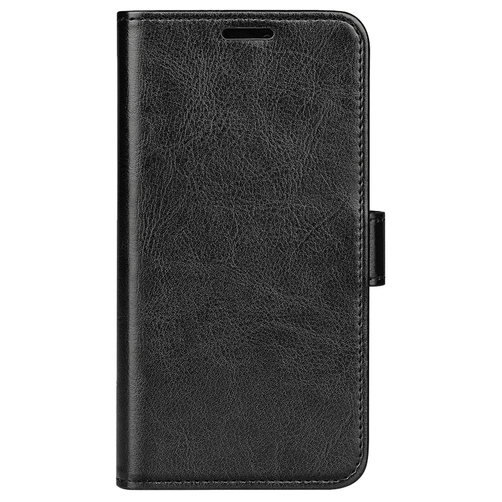 For Samsung Galaxy A24 4G PU Leather Wallet Flip Cover Crazy Horse Texture Stand Phone Case