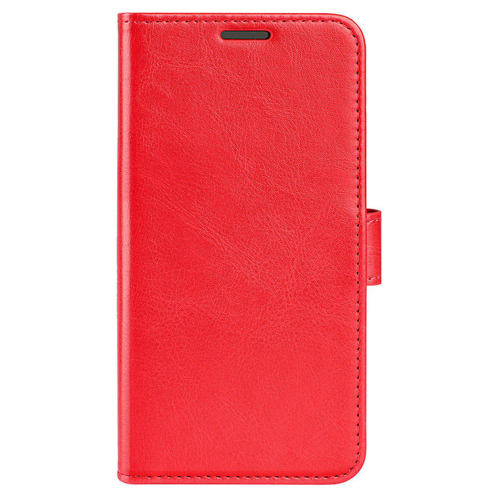 For Samsung Galaxy A24 4G PU Leather Wallet Flip Cover Crazy Horse Texture Stand Phone Case