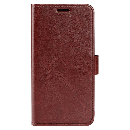 For Samsung Galaxy A24 4G PU Leather Wallet Flip Cover Crazy Horse Texture Stand Phone Case