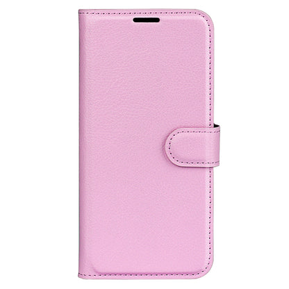 For Xiaomi Redmi Note 12 4G Litchi Texture PU Leather Wallet Anti-drop Shell Flip Stand Phone Case