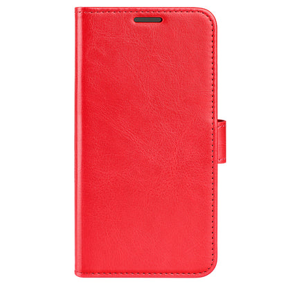 For Xiaomi Redmi Note 12 4G Crazy Horse Texture Drop-proof Phone Case PU Leather Wallet Flip Stand Cover