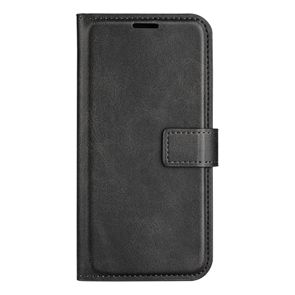 For Xiaomi Redmi Note 12 4G Leather Wallet Protective Shell Calf Texture Square Clasp Stand Phone Case