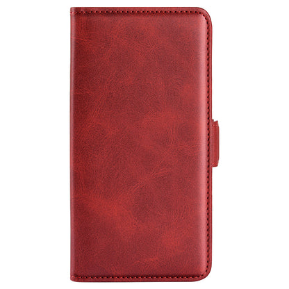 For Xiaomi Redmi Note 12 4G Calf Texture Shockproof Cover PU Leather Stand Wallet Phone Case