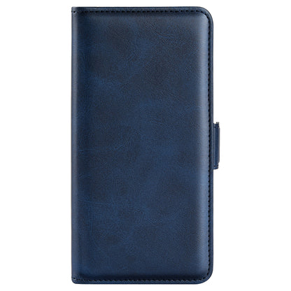 For Xiaomi Redmi Note 12 4G Calf Texture Shockproof Cover PU Leather Stand Wallet Phone Case