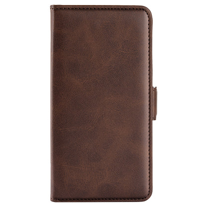 For Xiaomi Redmi Note 12 4G Calf Texture Shockproof Cover PU Leather Stand Wallet Phone Case