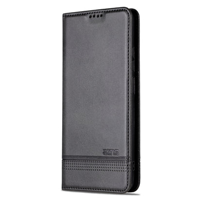 AZNS For Xiaomi Poco C55 4G / Redmi 11A 4G / Redmi 12C 4G Leather Phone Case Wallet Stand Smartphone Cover