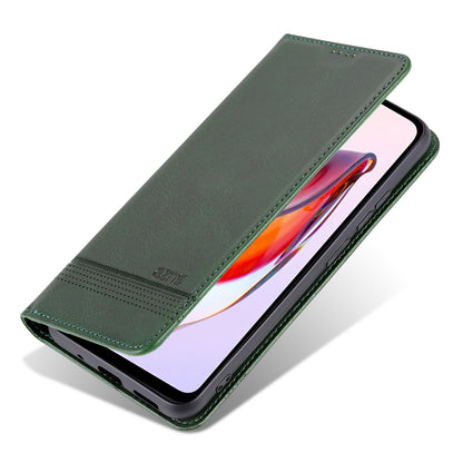 AZNS For Xiaomi Poco C55 4G / Redmi 11A 4G / Redmi 12C 4G Leather Phone Case Wallet Stand Smartphone Cover