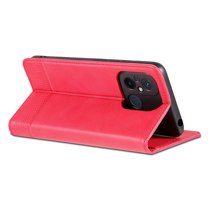 AZNS For Xiaomi Poco C55 4G / Redmi 11A 4G / Redmi 12C 4G Leather Phone Case Wallet Stand Smartphone Cover