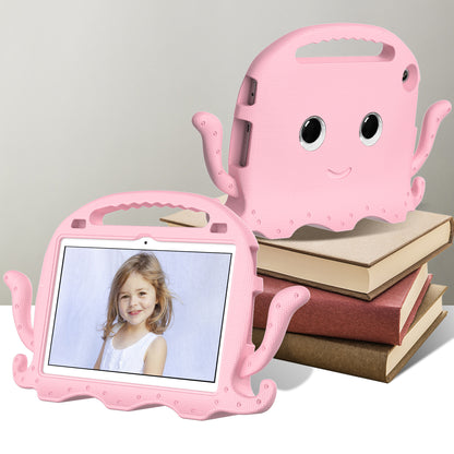 For Lenovo Tab M10 (Gen 3) Tablet EVA Case Cartoon Octopus Hand Grip Tablet Cover with Shoulder Strap