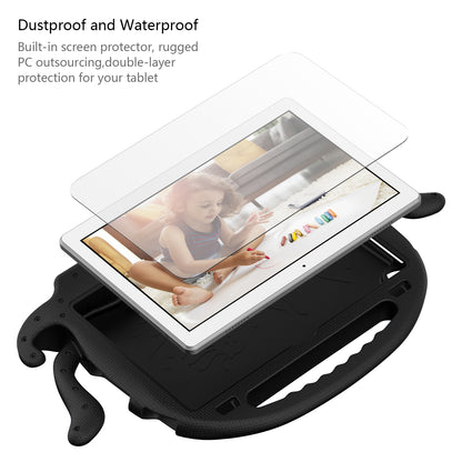 For Lenovo Tab M10 (Gen 3) Tablet EVA Case Cartoon Octopus Hand Grip Tablet Cover with Shoulder Strap