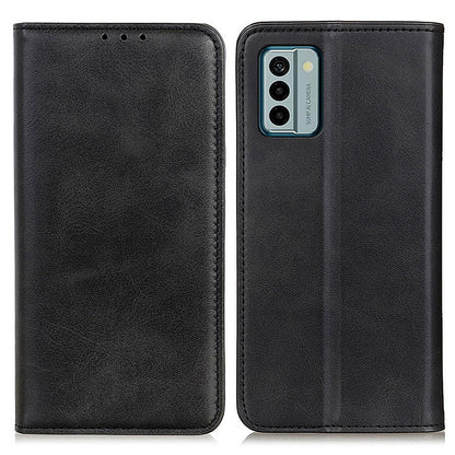 Split Leather Phone Case for Nokia G22 , Anti-drop Wallet Flip Stand Phone Cover