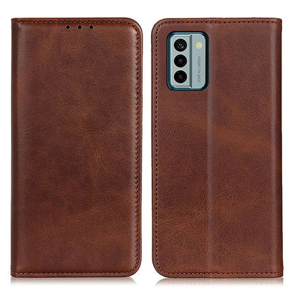 Split Leather Phone Case for Nokia G22 , Anti-drop Wallet Flip Stand Phone Cover